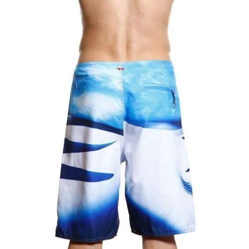 Мужские пляжные шорты Diesel  голубой сине-голубые