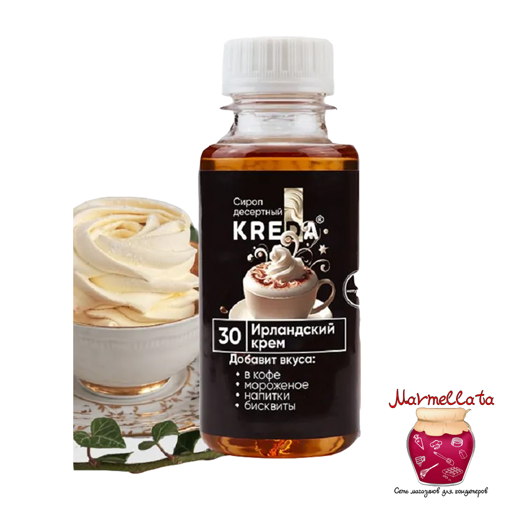 Сироп десертный т.м. Kreda &quot;Ирландский крем&quot;, 150 гр.