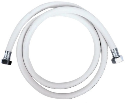 Шланг газовый 1,0 м КИТ резина 1/2" гайка-гайка, 9 мм (белый)