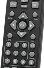 Пульт универсальный DVB-T2+TV (Версия 2025) для ресивера