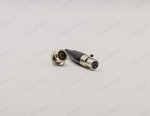 Разъем mini XLR 4 Pin c кнопкой + разъем мама для пайки