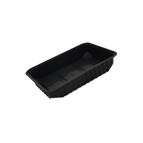 Контейнер б/к прям БОЛ 500 мл 186х132 черный 100 шт 5/500 УЮ