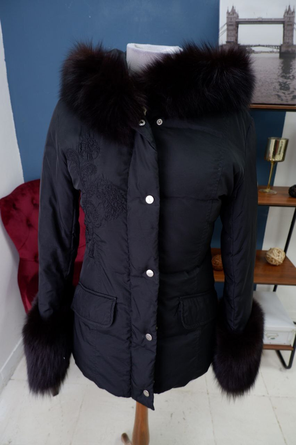 Куртка Savage с натуральным мехом 44 размер