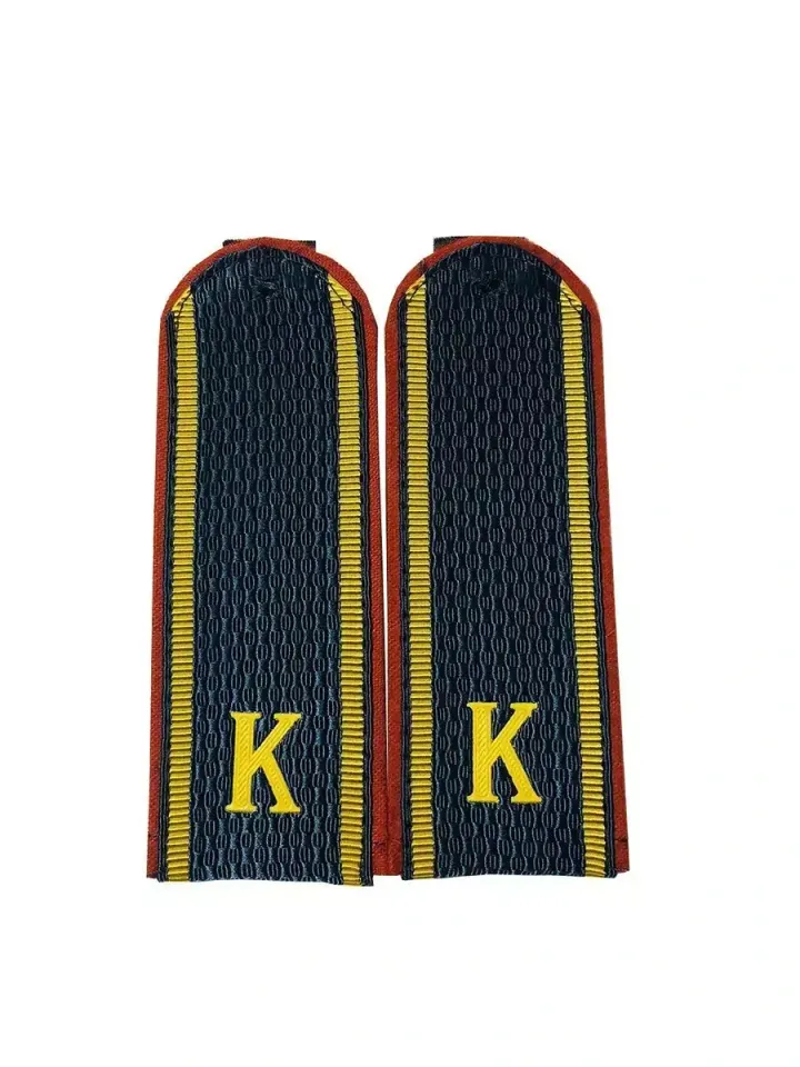 Погоны МЧС повседневные для курсантов с буквой К