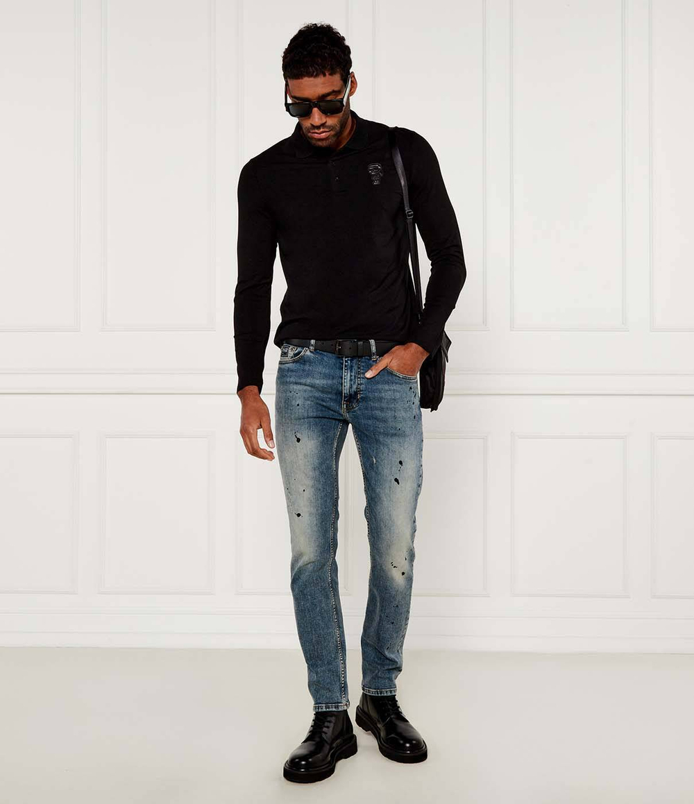 Поло Karl Lagerfeld - черный(745025 544221)