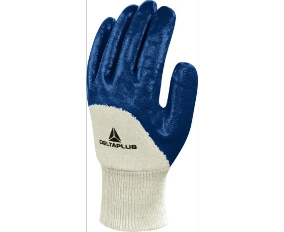 Перчатки полиэстеровые обливные с нитриловым покрытием NI15008 Delta Plus