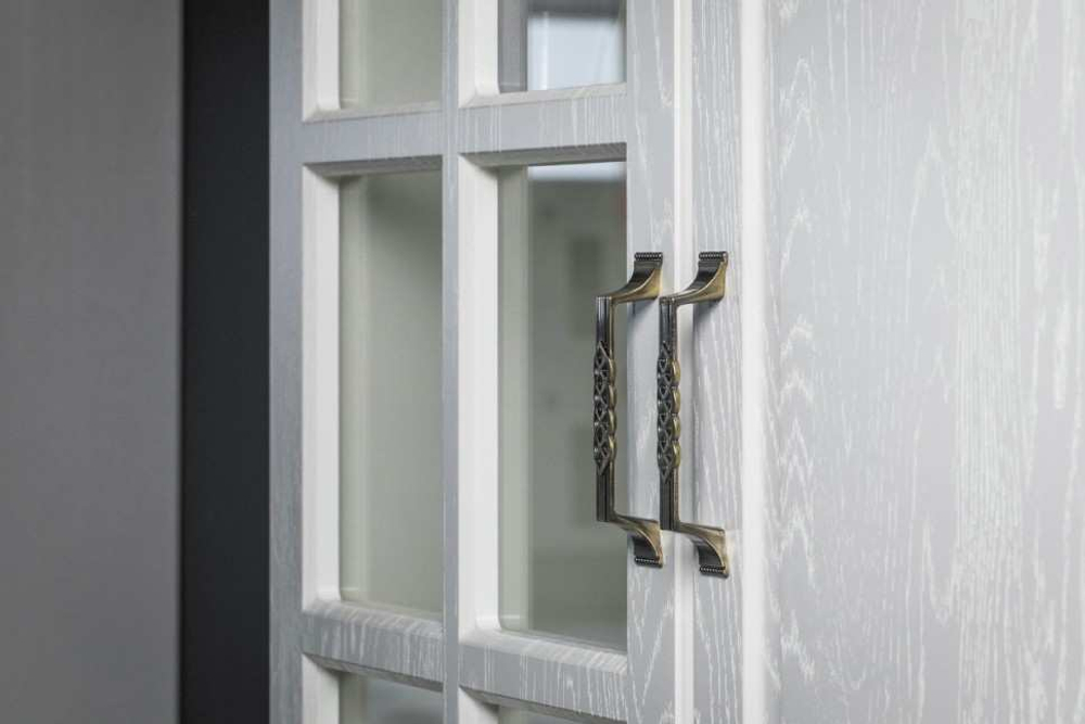 Стенка Ливерпуль 2 Белый/Ясень ваниль