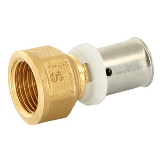 Муфта пресс Uni-Fitt 20х3/4" ВР для металлопластиковых труб фитинг (701G7300)