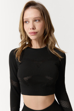 Рашгард бесшовный с длинным рукавом