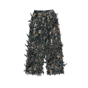 A Bathing Ape Bathing Ape Tree Edge Camo Collection Fw25 Knitted Sweatpants