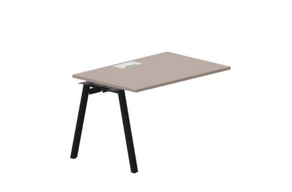 стол Arena 1180х780х750мм (металлический аутлет) - приставной элемент