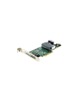 RAID контроллеры Broadcom 05-25420-081 MegaRAID SAS 9361-8i SGL (8-Port Int, 12Gb/s SATA+SAS, PCIe 3.0, 1GB DDRIII, MegaRAID SAS 9361-8i, Quick Installation Guide, LP Bracket)