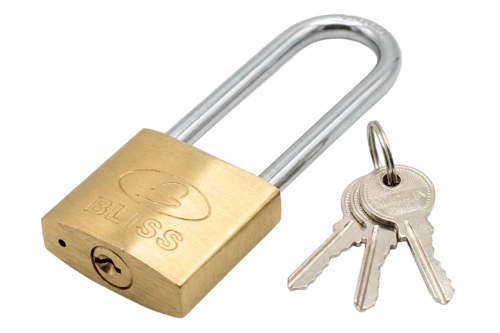Замок навесной S-50.7 удлиненная дужка (3 ключа)