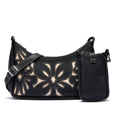 Сумка через плечо + поясная сумка Sybilla New Medley Desigual - черный(24WAXP73)