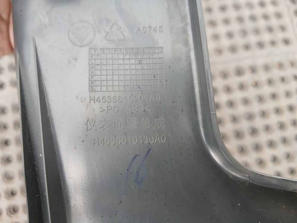 Накладка панели приборов 2023г