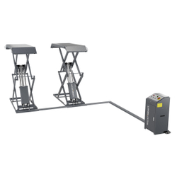 WDK-505X Подъемник ножничный слесарный 3,5 тонны, 380В