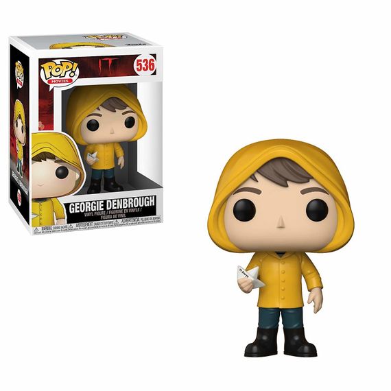 Funko Pop Movies: IT-Georgie with Boat (Styles May Vary) Collectible Figure, Multicolor