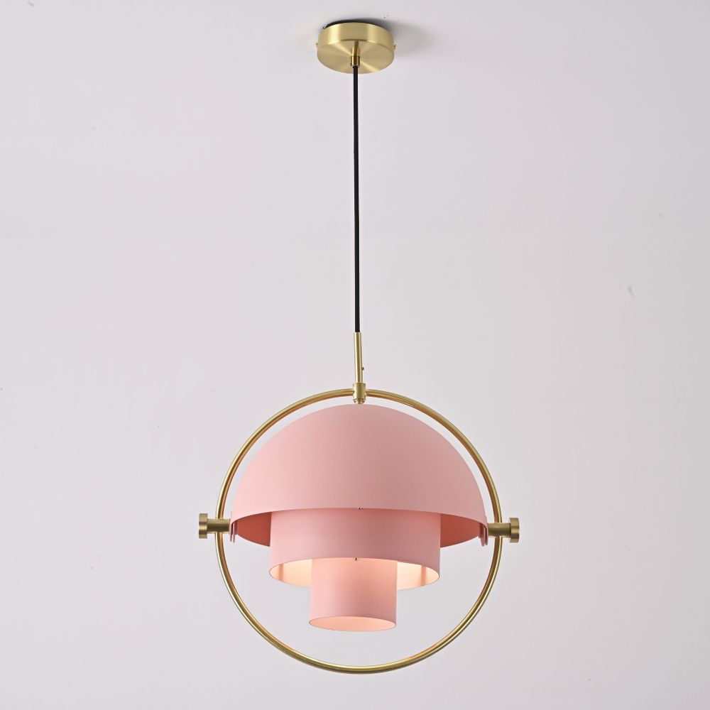 Подвесной светильник Louis Weisdorff Gubi Multi-lite Pendant Pink
