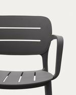 Садовый стул Morella из серого пластика