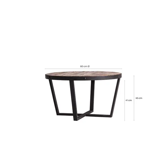 Круглый журнальный столик Minot 80 см