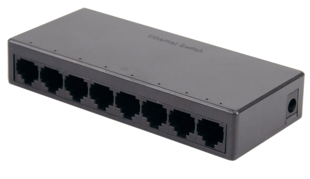 Коммутатор-свитч BT021S-08FE, 8 портов RJ45 100 Мбит/с