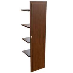 Наполнение одностворчатого шкафа с деревянной дверцей и вешалкой WASHINGTON 29554