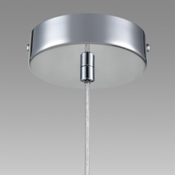 8102/1A COMFI LN26 408 хром/прозрачный металл/металл Подвес Е14 1*40W 220V ISHA
