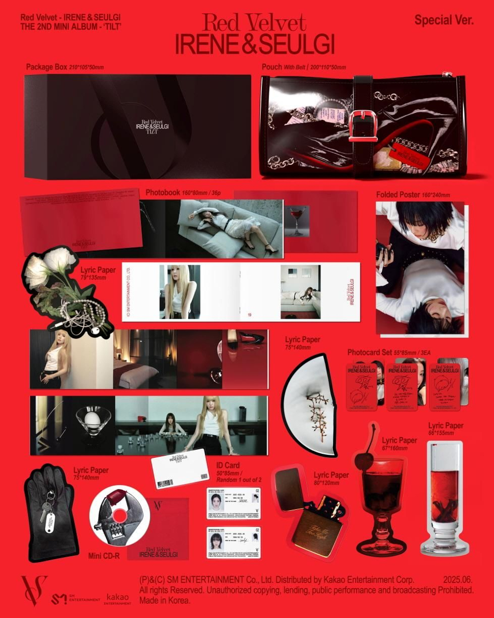 Альбом IRENE & SEULGI (Red Velvet) - TILT 2nd Mini Album LIMITED Edition SPECIAL Version