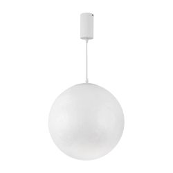 Светильник SP-SILKA-HANG-R400-12W Warm2700 (WH, 330 deg, 230V) (Arlight, IP20 Натуральный шелк, 3 года) 056880