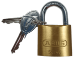Навесной замок ABUS 55/40 латунь