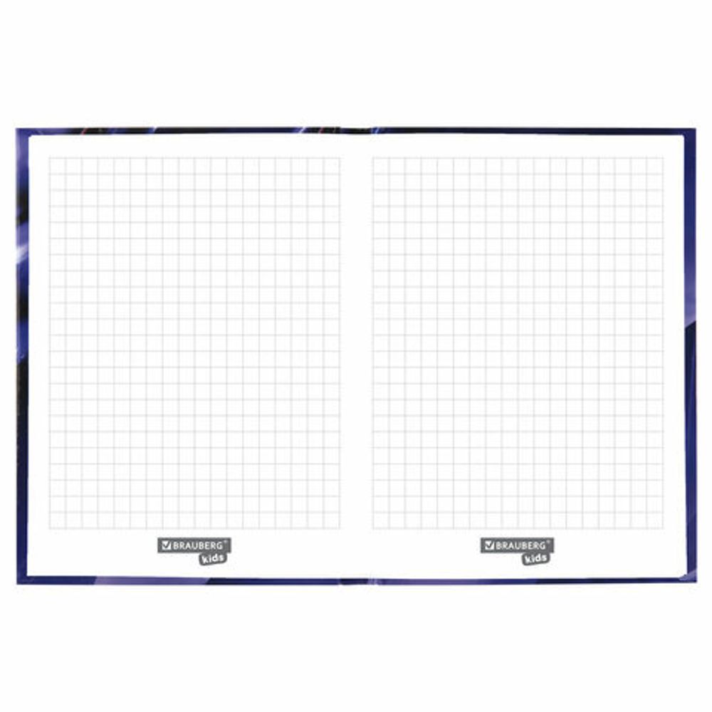 Блокнот МАЛЫЙ ФОРМАТ (110х147 мм), А6, 80 л., твёрдый, клетка, BRAUBERG KIDS, "Super Car", 114441