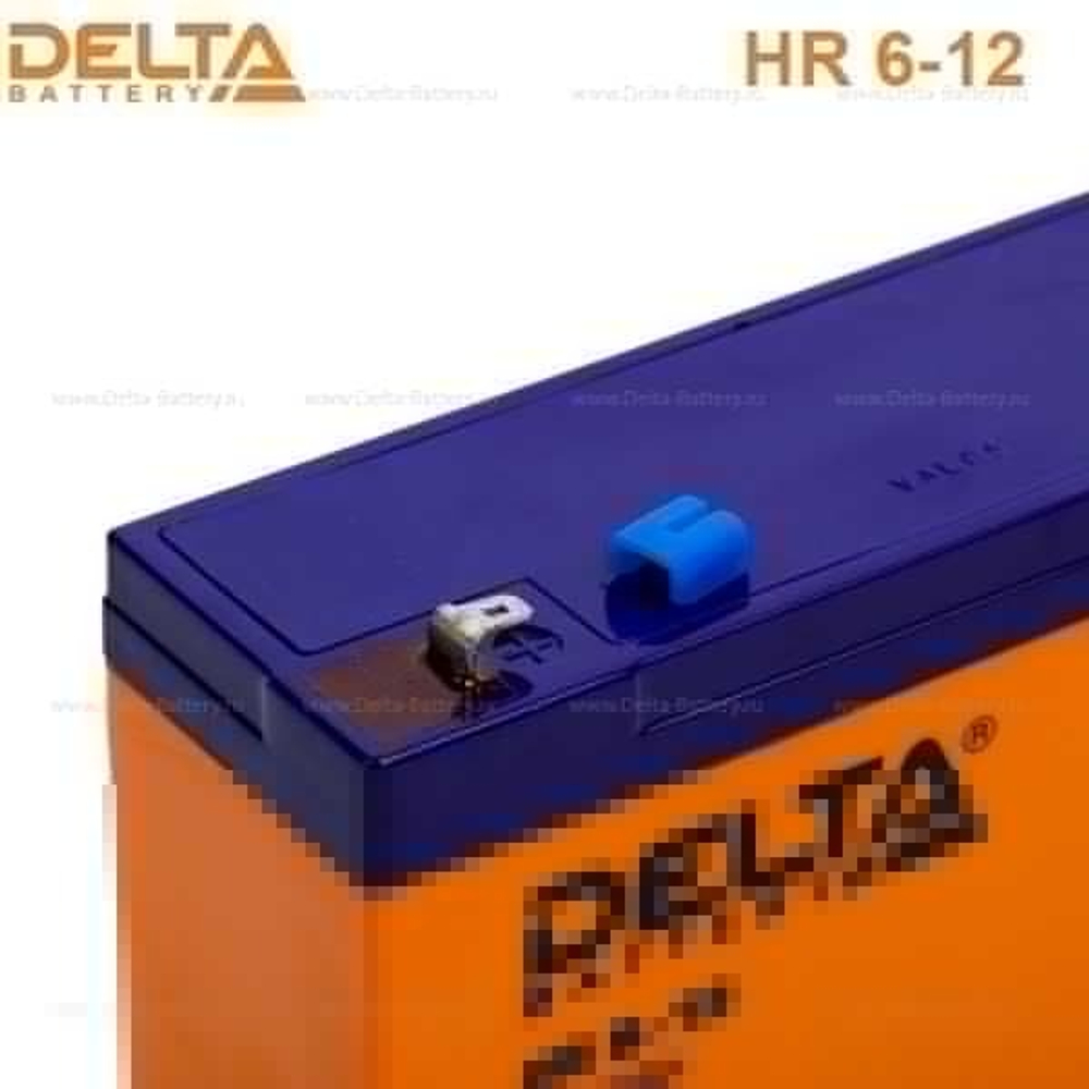 Аккумуляторная батарея Delta HR 6-12 (6V / 12Ah)