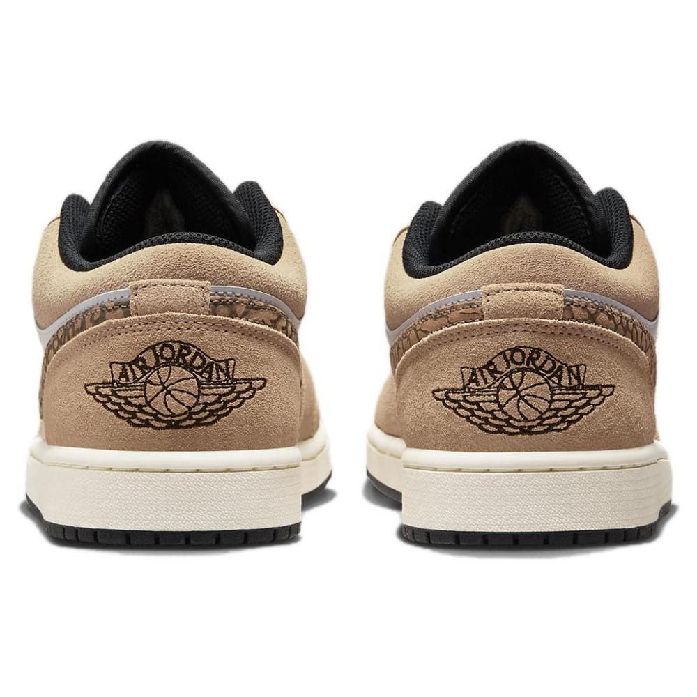 Кроссовки Air Jordan 1 Low SE Brown Elephant
