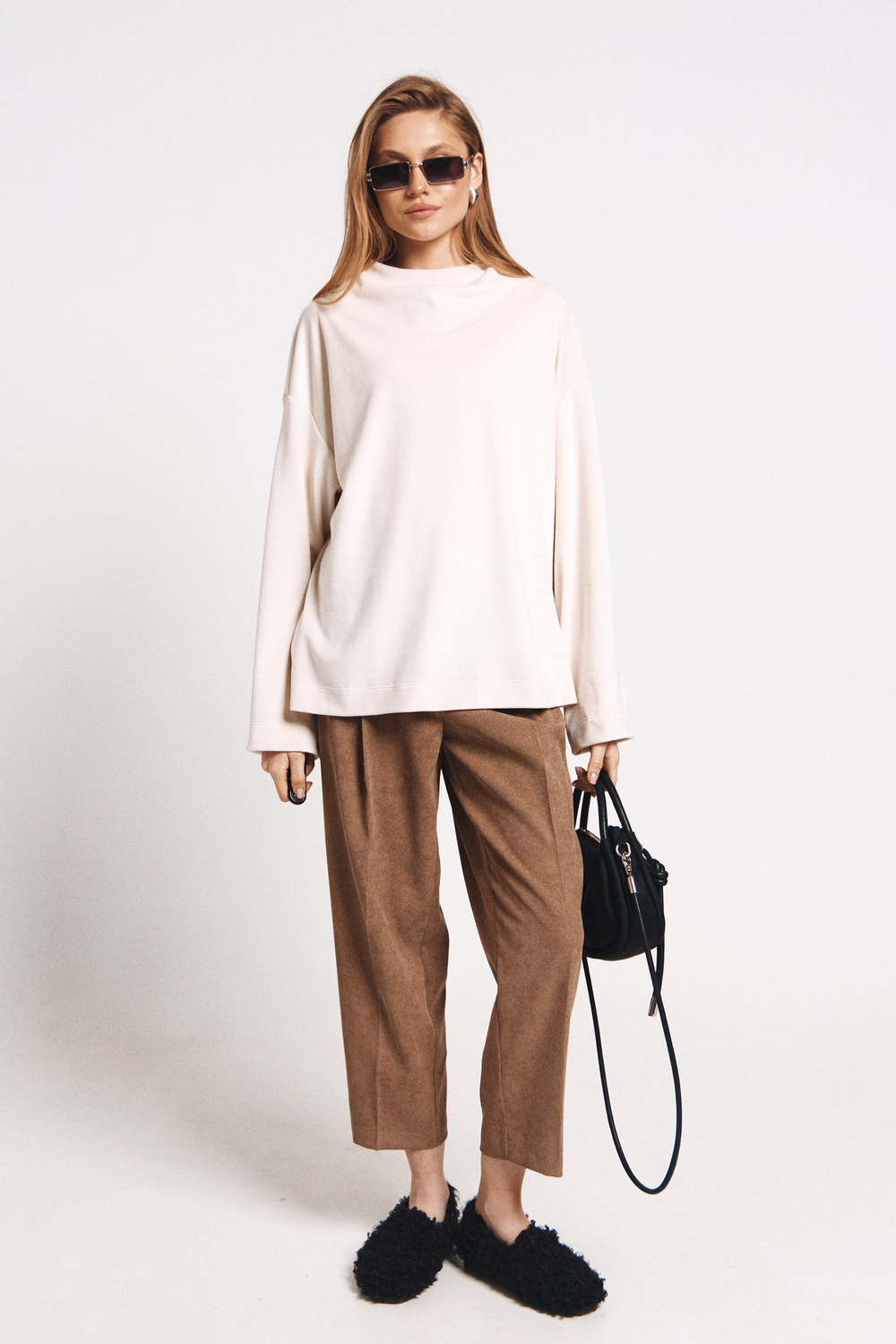 Джемпер велюровый