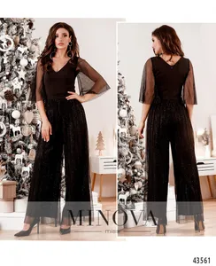 Комбинезон 2041-черный Minova