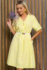 Платье Нежный бриз (желтое) П13433-2М LT Collection