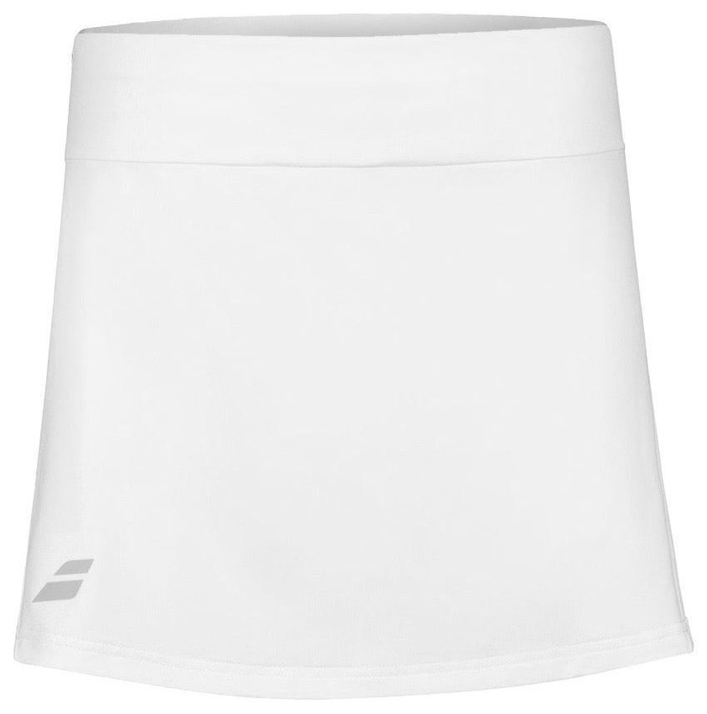 Детская теннисная юбка Babolat Play Skirt Girl - white/white