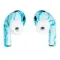 Apple AirPods Pro 2nd gen with MagSafe USB-C (2023) Light Blue Marble Gloss