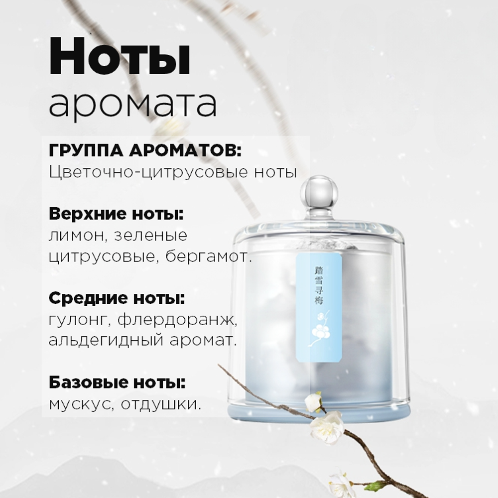 Диффузор ароматический для дома с минералами ПЕРВЫЙ СНЕГ