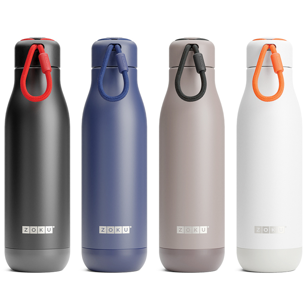 Термос zoku pc, 750 мл, пепельный
