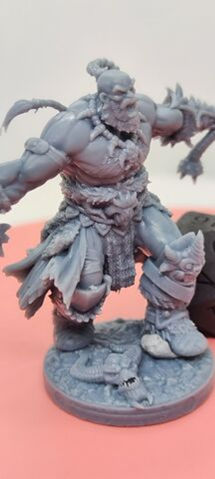 Кротгар Варвар ДнД DnD миниатюры набор Catacombs of Anguish