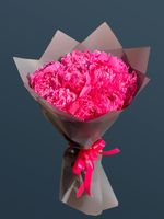 Пионы серый крафт