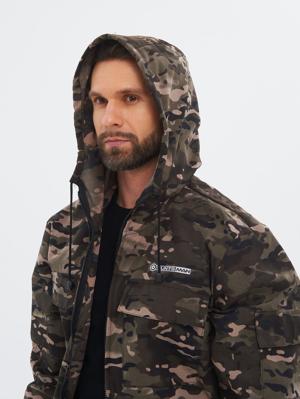 Костюм летний Стрелок ткань Сорочка цвет Чёрный мультикам