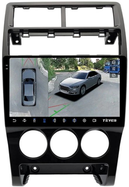 Магнитола для Lada Priora 2013-2018 - Teyes CC3-2K-360 на Android 10, 2K QLED, 6Гб+128Гб, CarPlay, 4G SIM-слот, 4 камеры в комплекте
