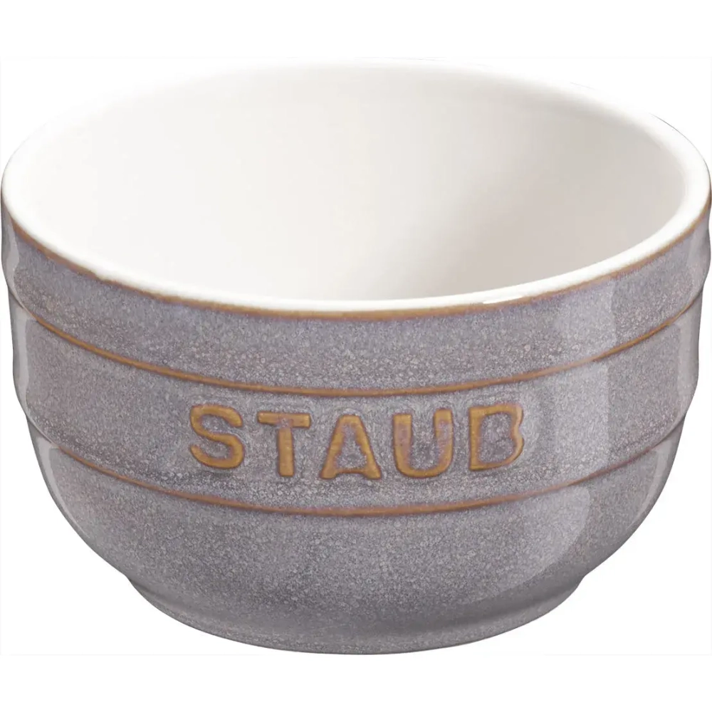 STAUB Набор из 4 антикварных графитовых формочек диаметром 9 см.