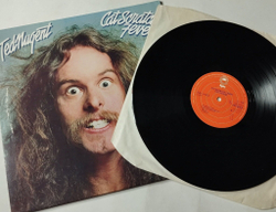 Винтажная виниловая пластинка LP Ted Nugent Cat Scratch Fever (Holland 1977)