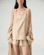 Топ удлинённый из батиста