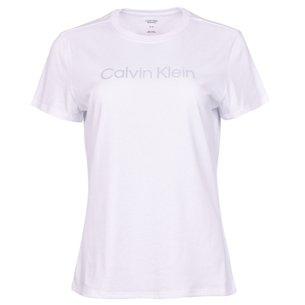 Женская теннисная футболка Calvin Klein PW SS T-shirt - белый