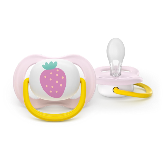 Əmzik\  Ultra air soother,  0-6m, deco girl, 2-pack