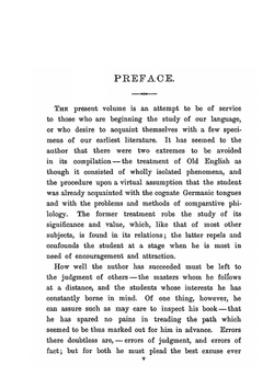 A first book in Old English. Grammar, reader, notes, and vocabulary | Albert S Cook